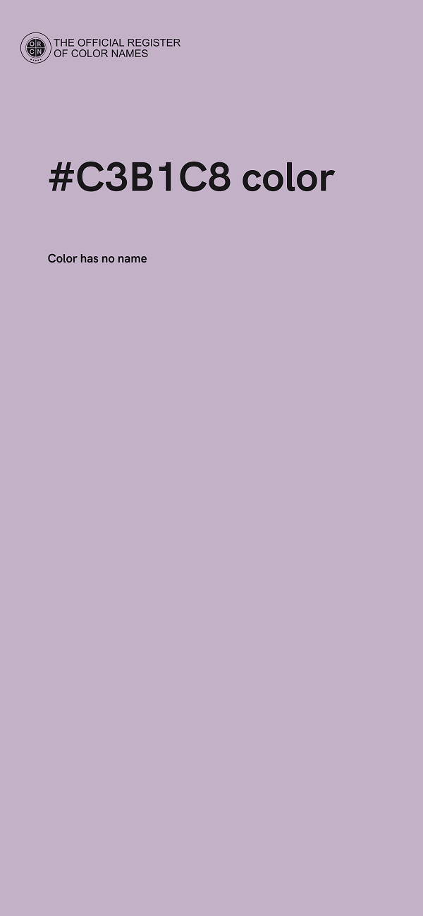 #C3B1C8 color image