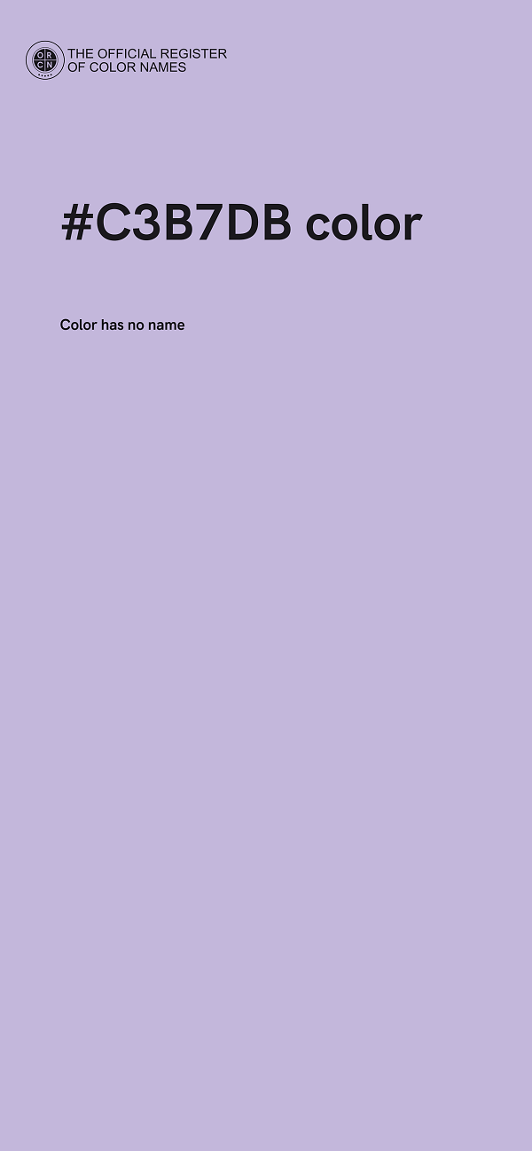 #C3B7DB color image