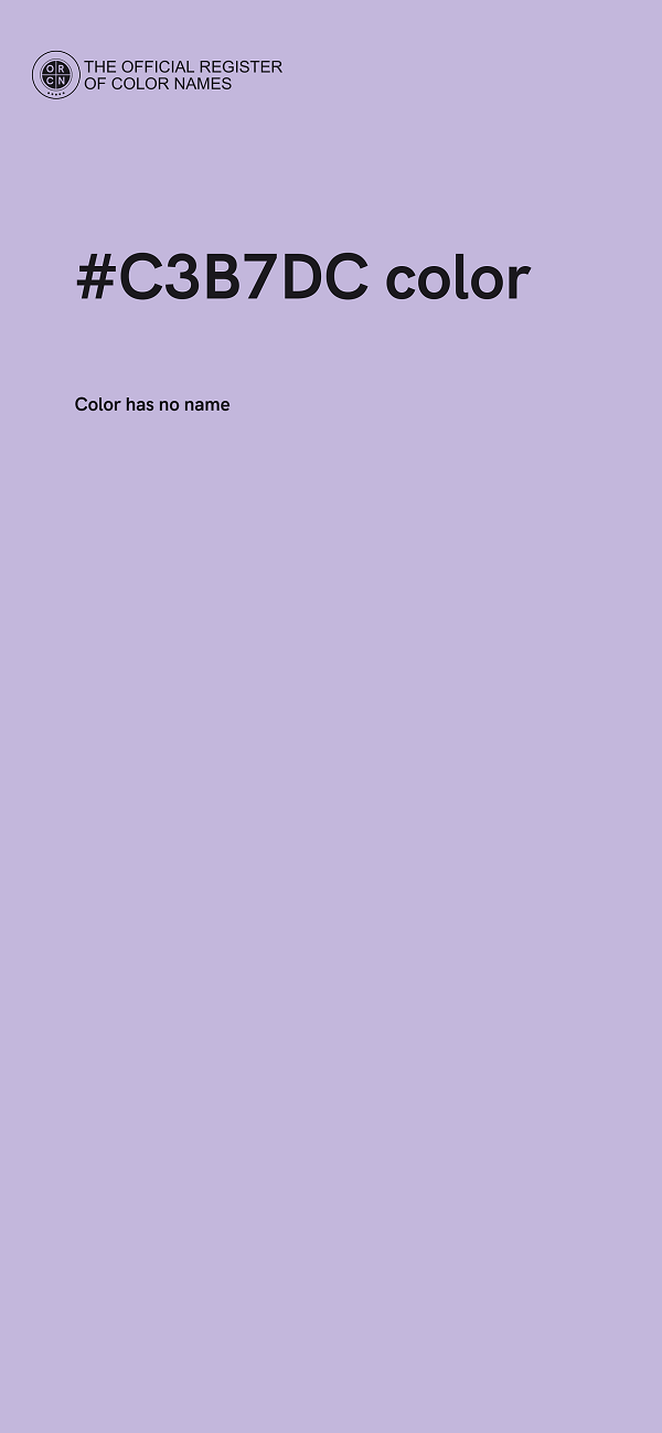#C3B7DC color image