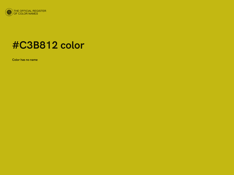 #C3B812 color image