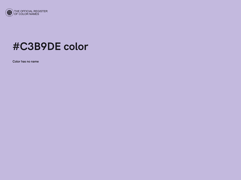 #C3B9DE color image