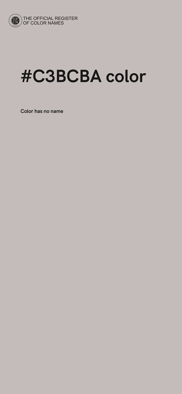 #C3BCBA color image