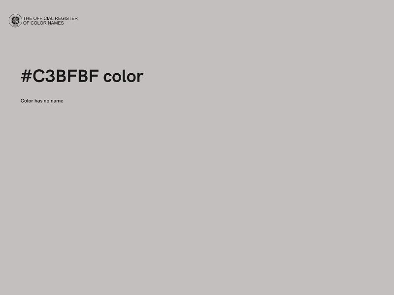 #C3BFBF color image