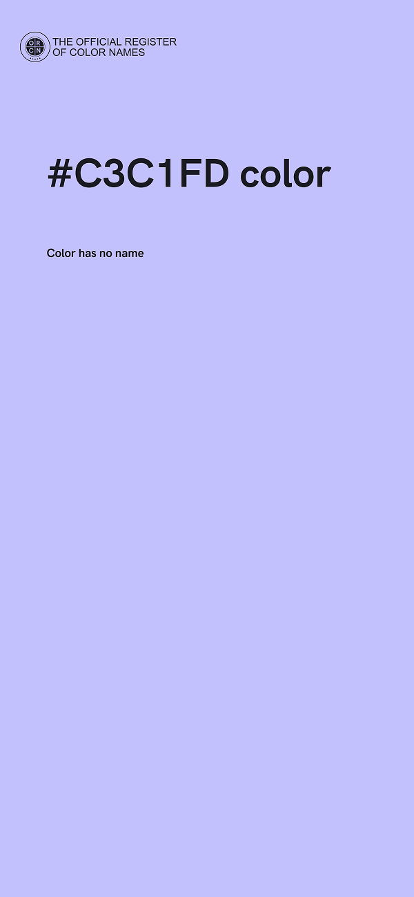 #C3C1FD color image