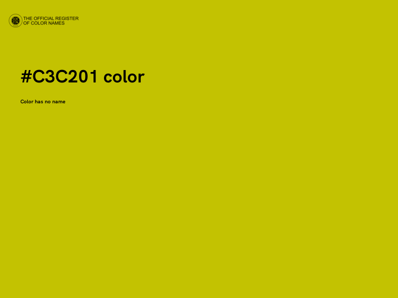 #C3C201 color image