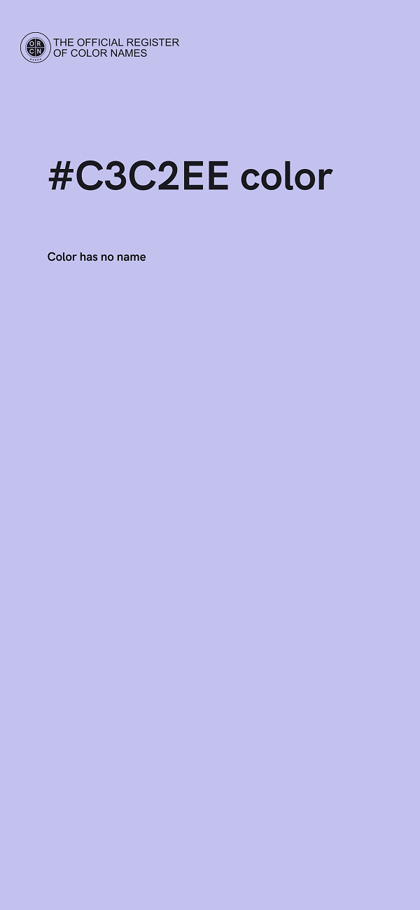 #C3C2EE color image