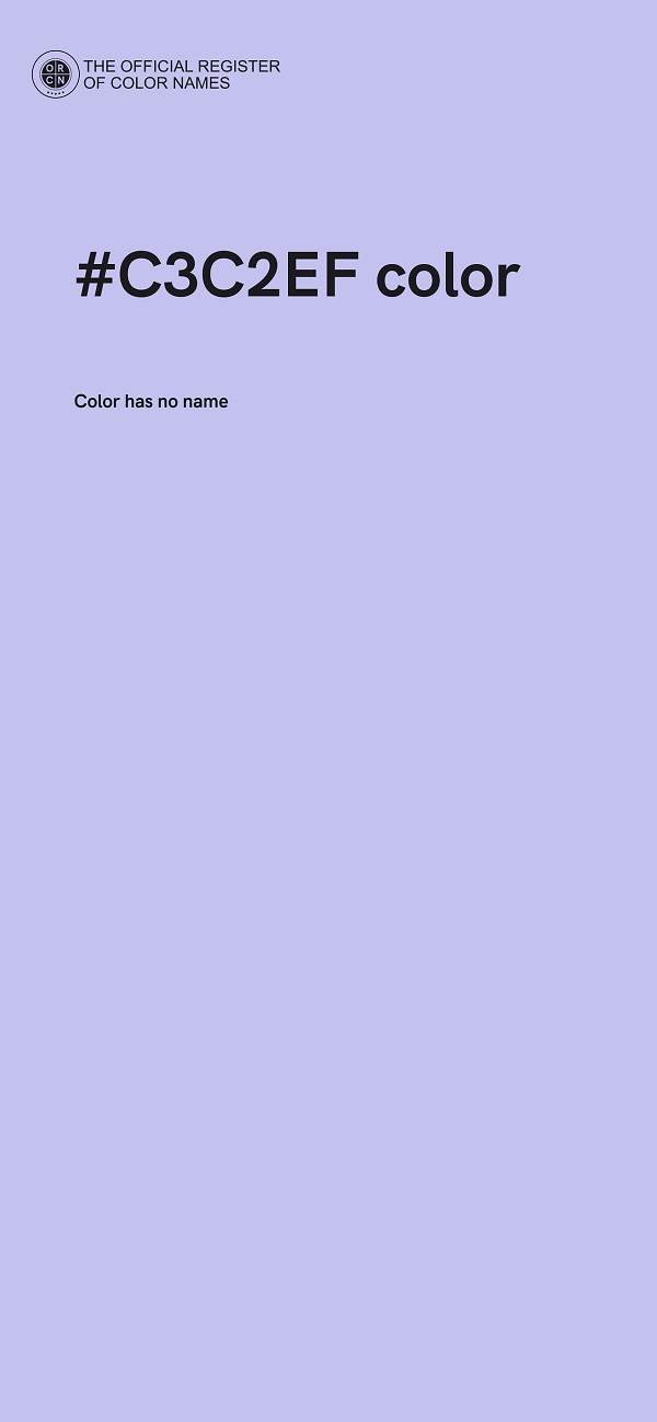 #C3C2EF color image