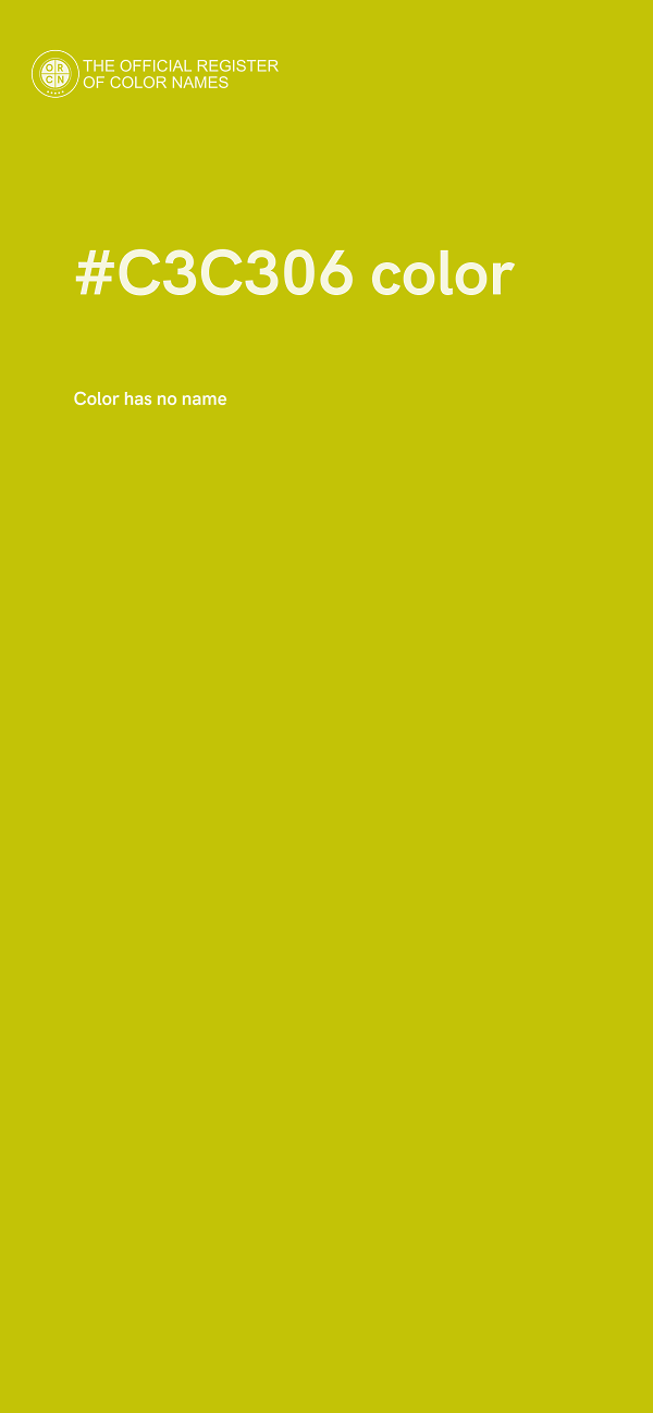 #C3C306 color image