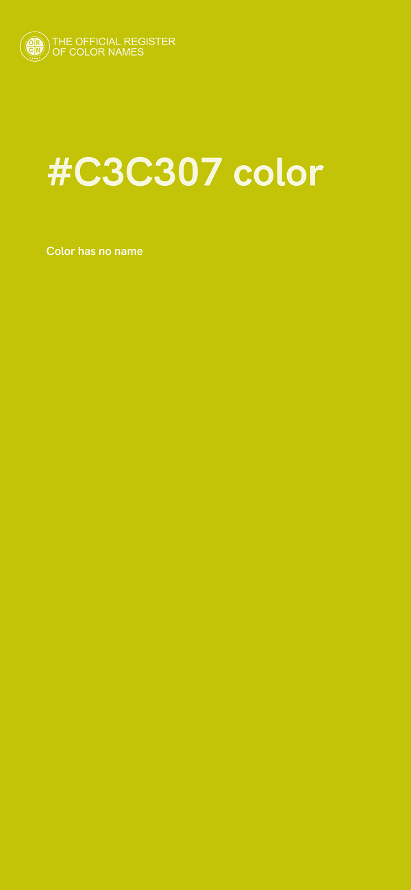 #C3C307 color image