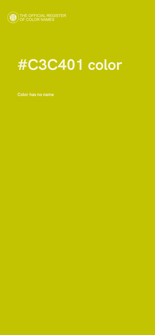 #C3C401 color image