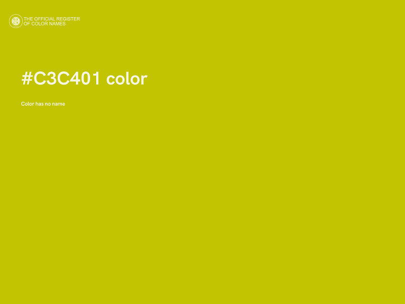 #C3C401 color image