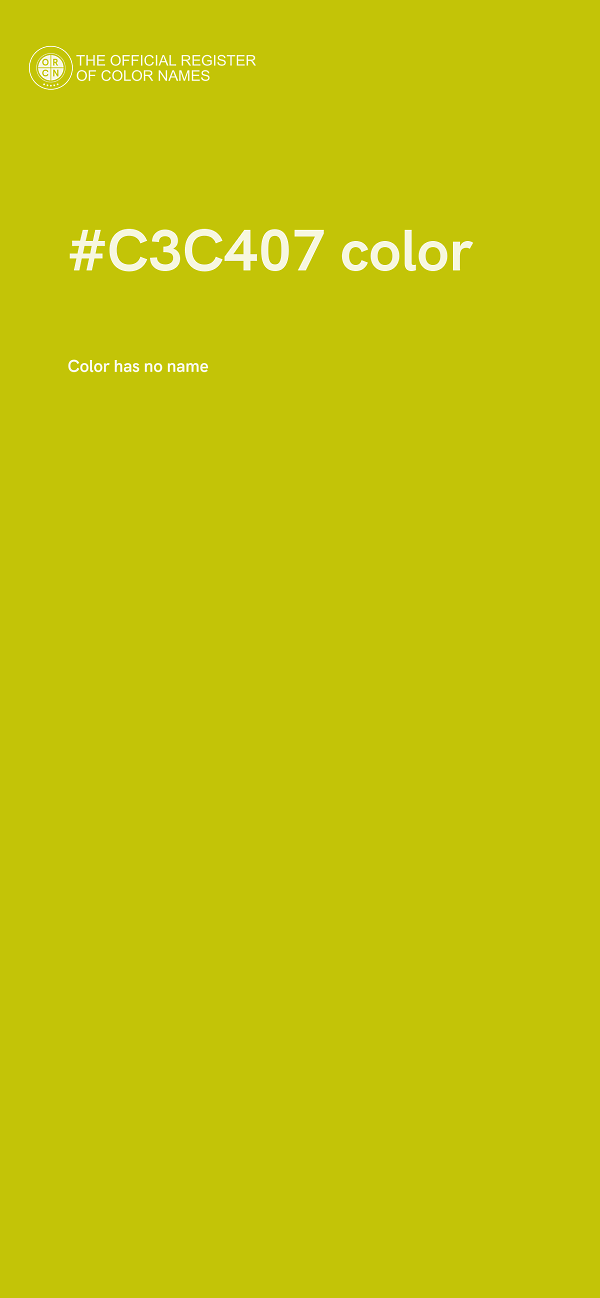 #C3C407 color image