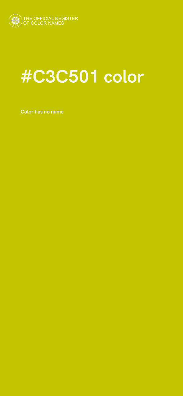 #C3C501 color image