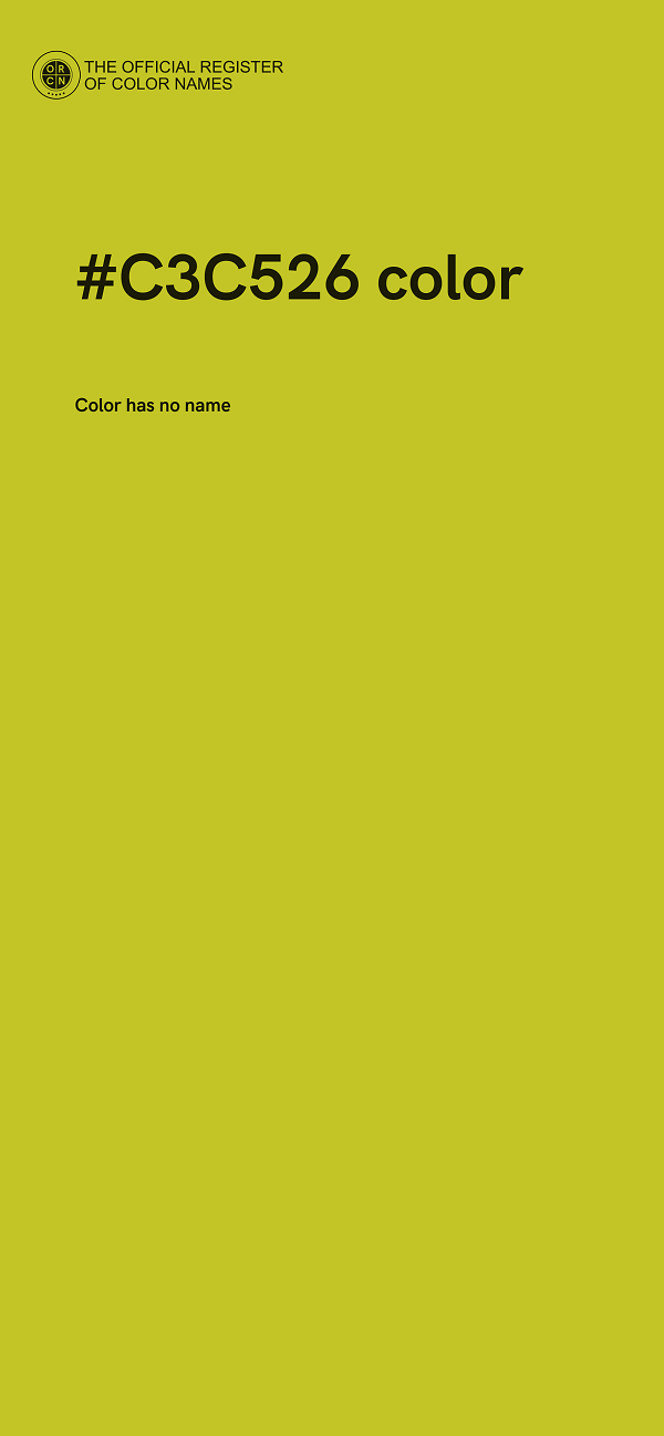 #C3C526 color image