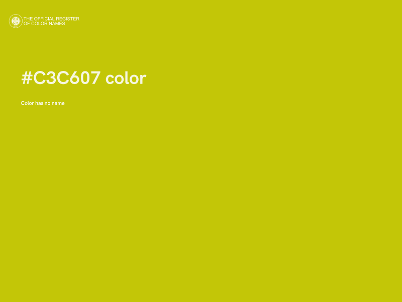 #C3C607 color image