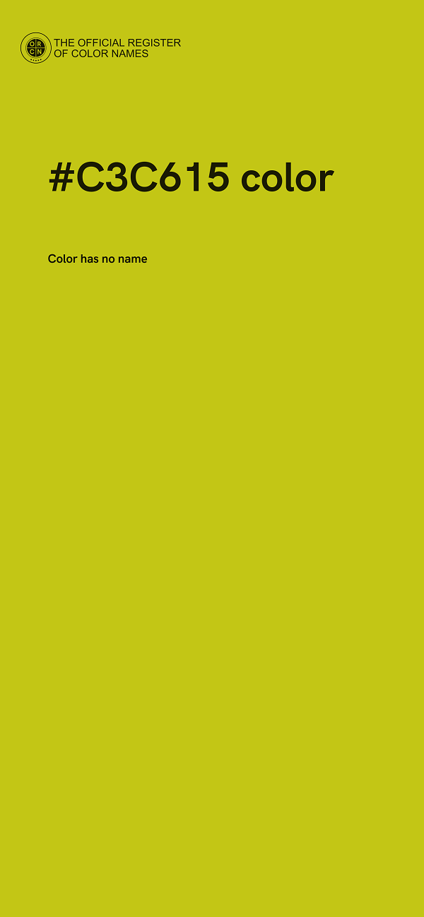 #C3C615 color image