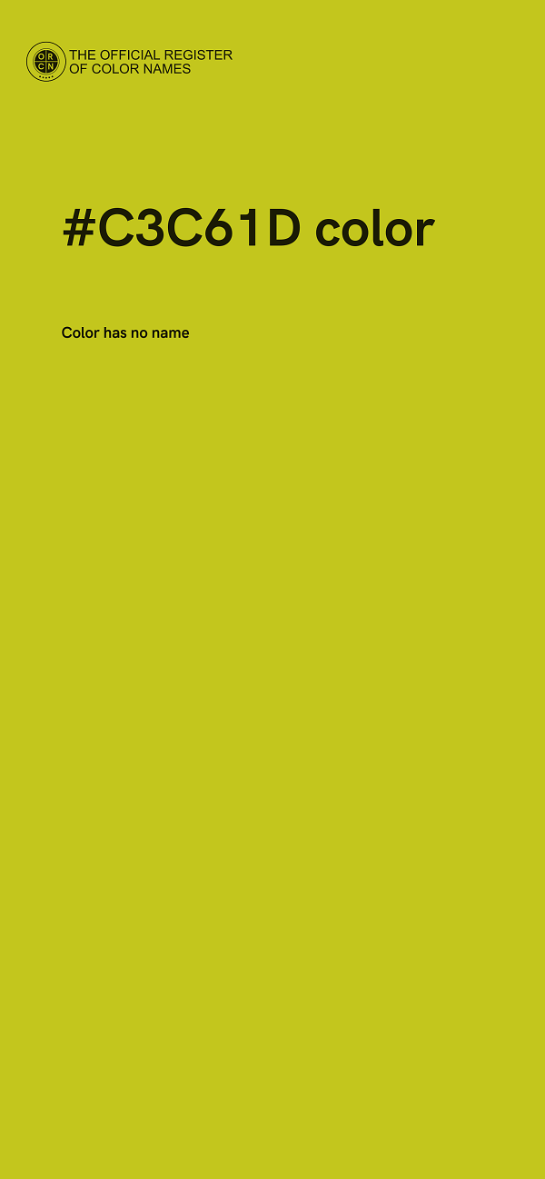 #C3C61D color image