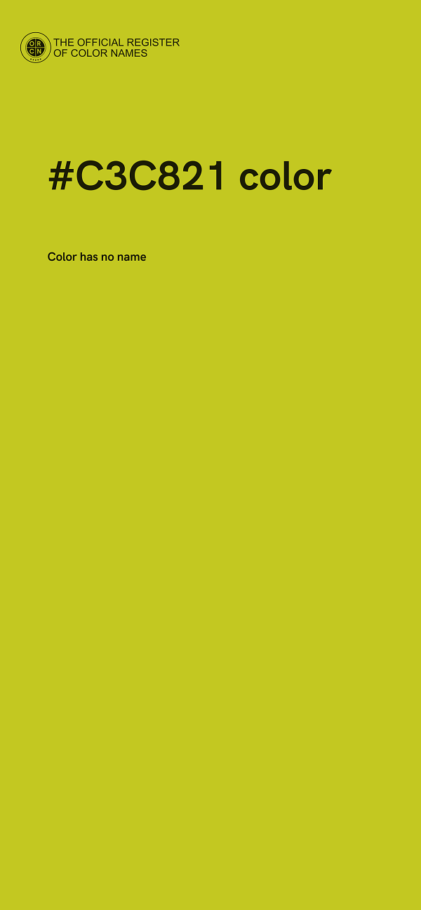 #C3C821 color image