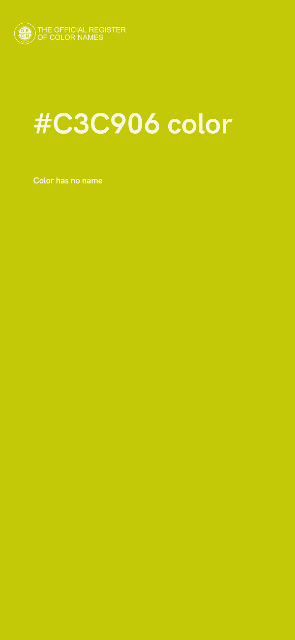 #C3C906 color image