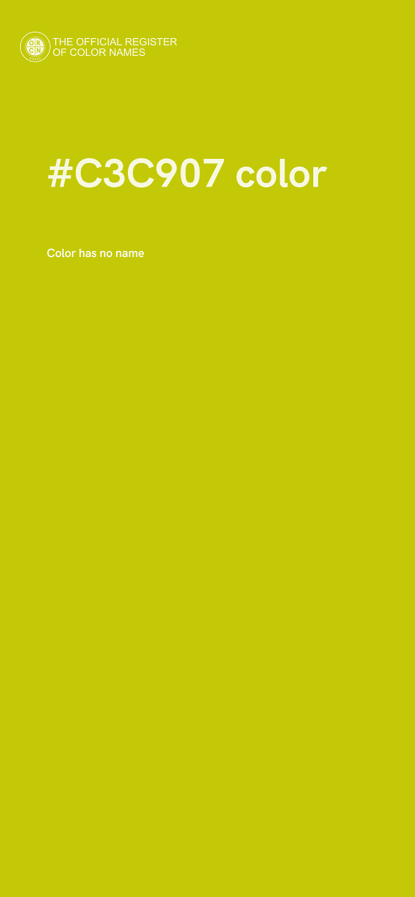 #C3C907 color image