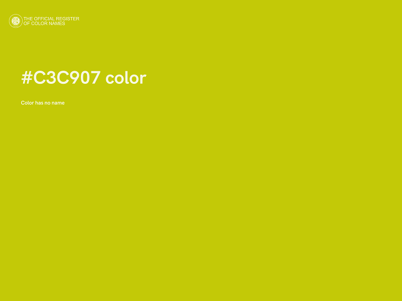 #C3C907 color image