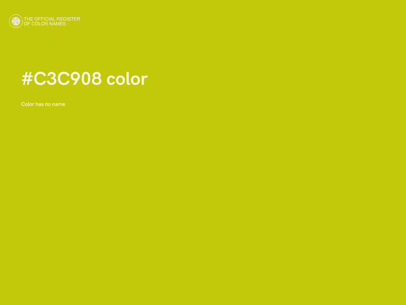 #C3C908 color image