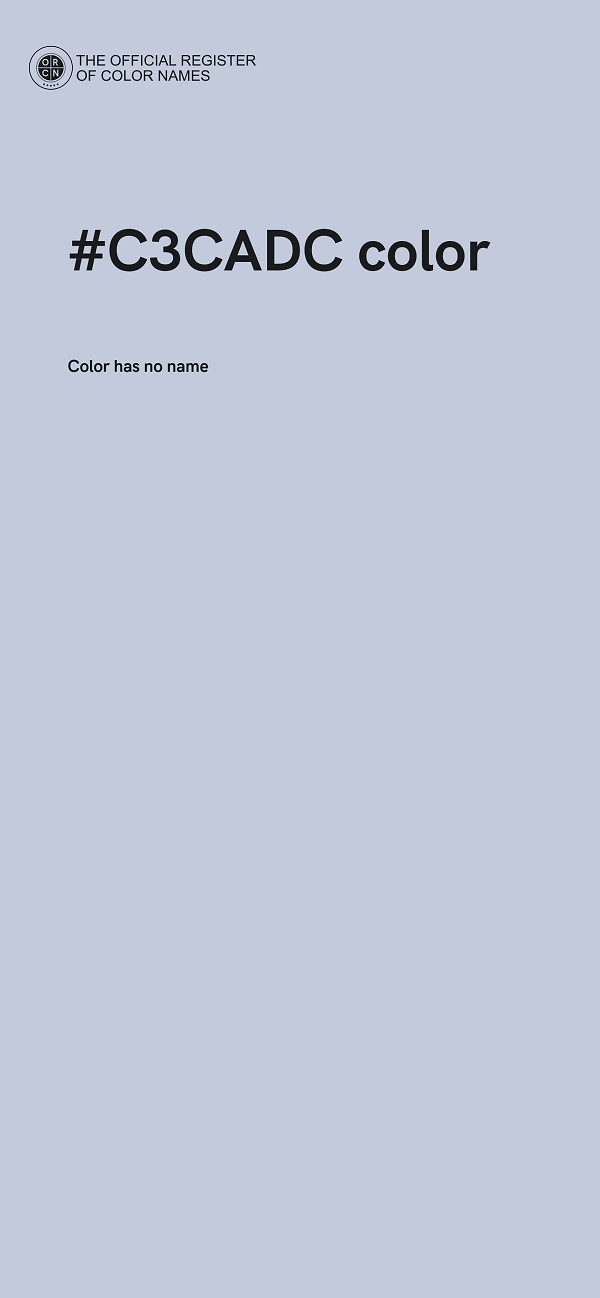 #C3CADC color image