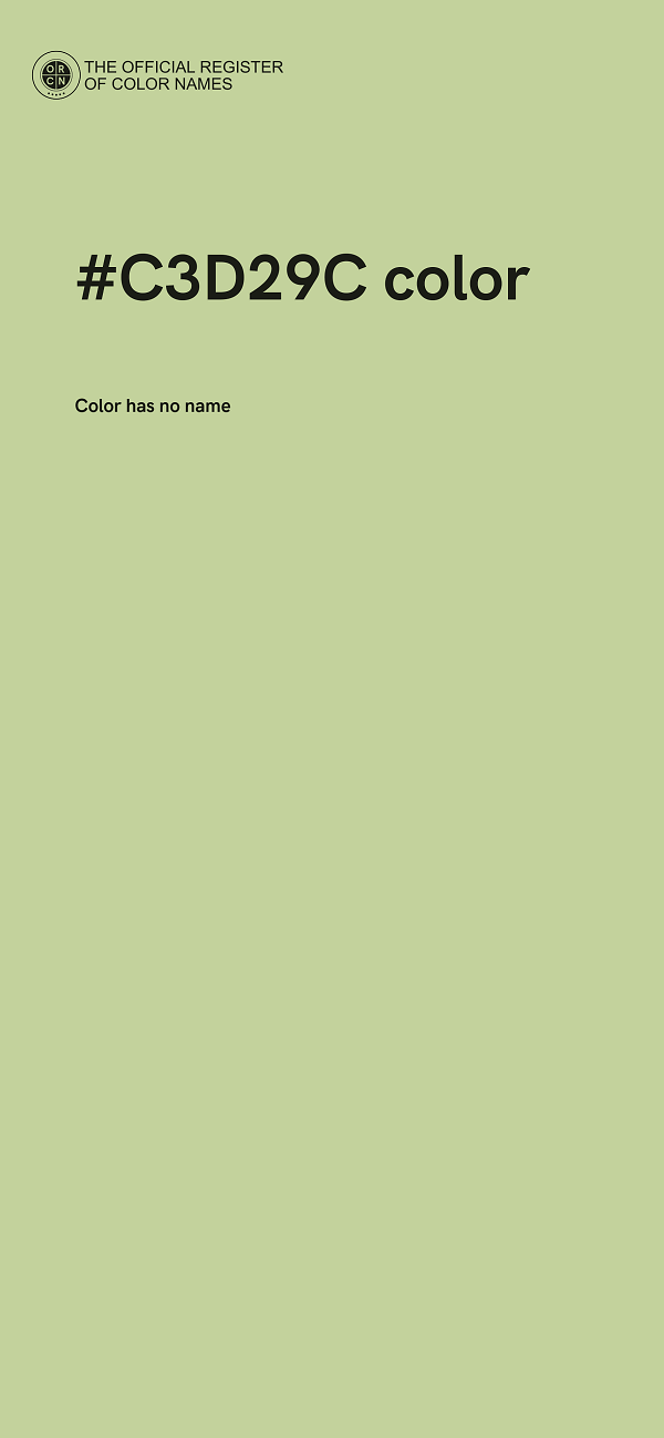#C3D29C color image