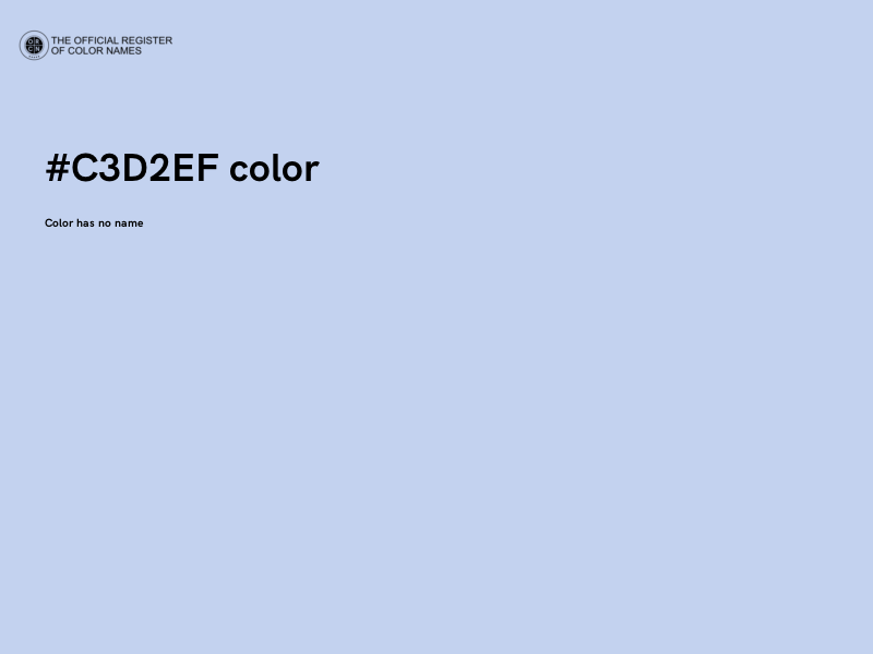 #C3D2EF color image