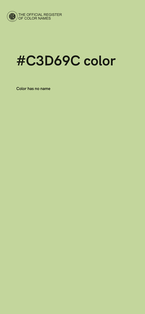 #C3D69C color image