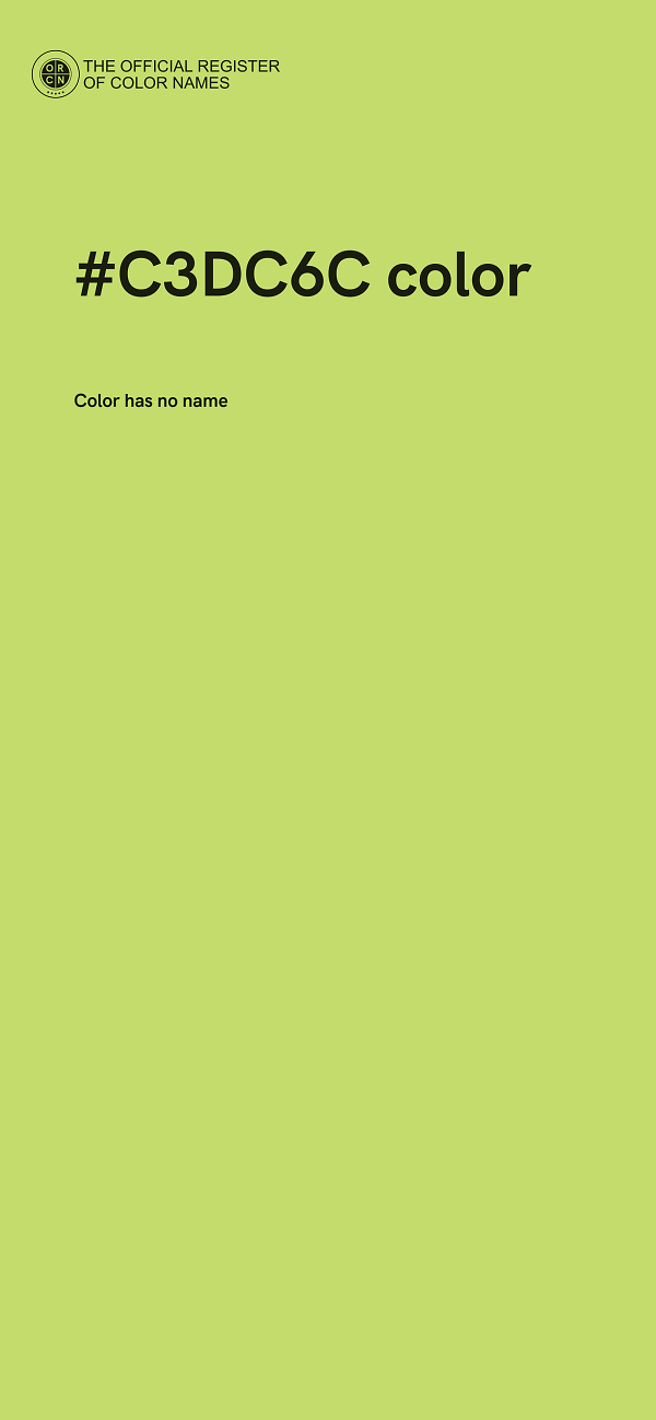 #C3DC6C color image