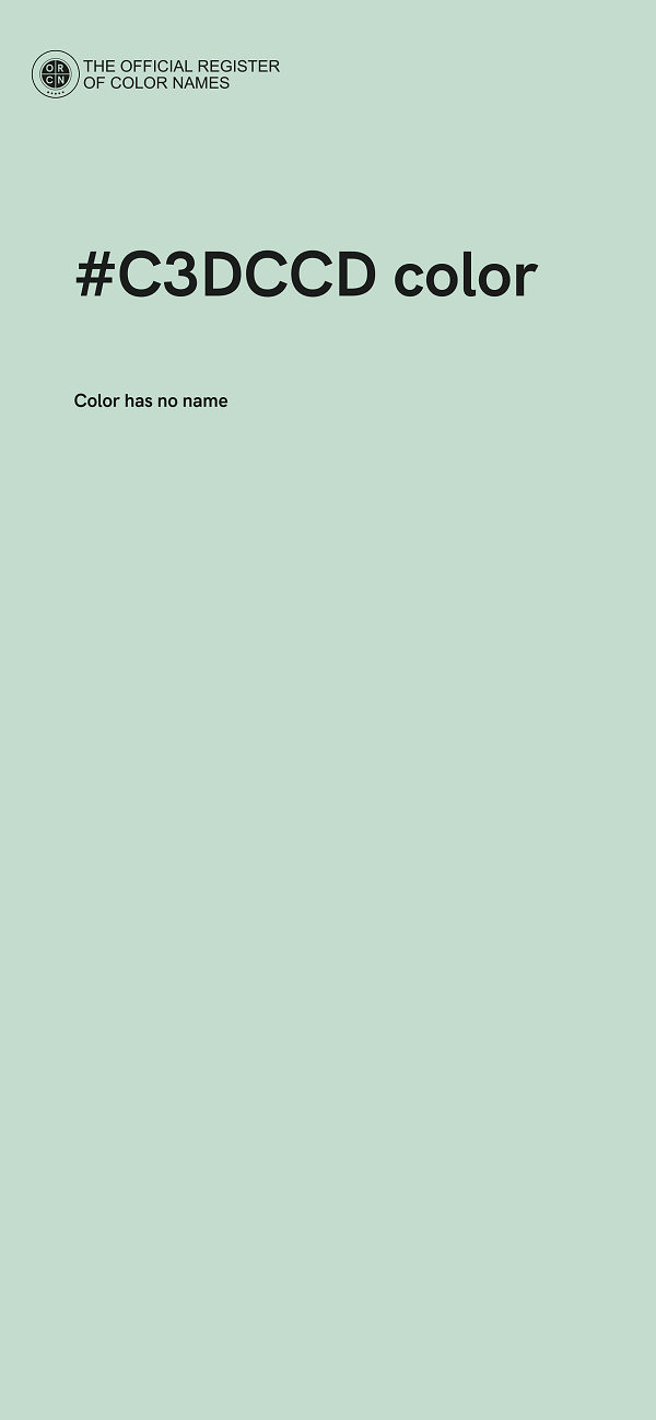#C3DCCD color image