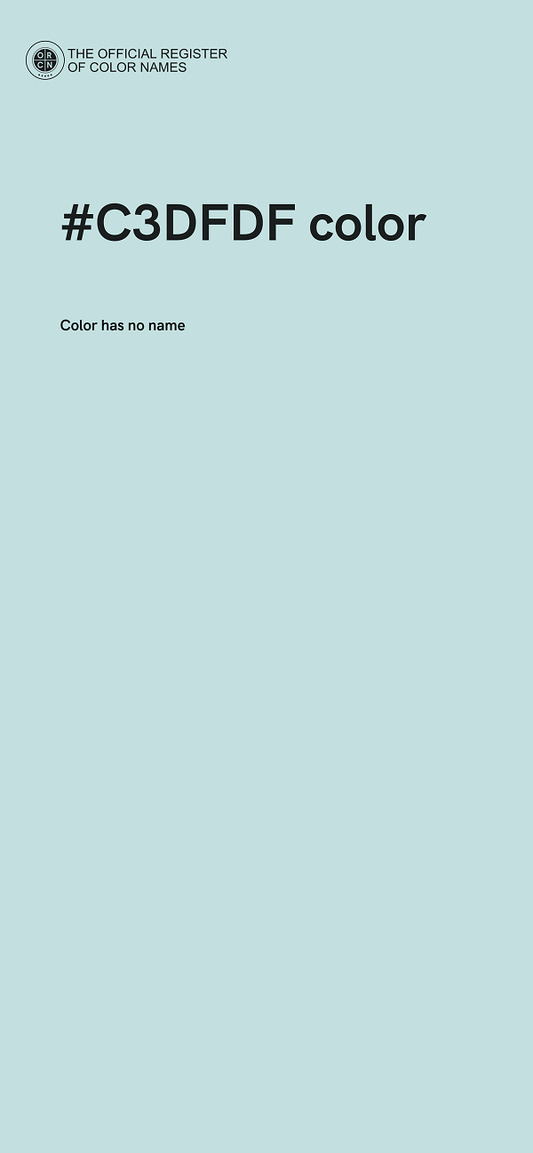 #C3DFDF color image