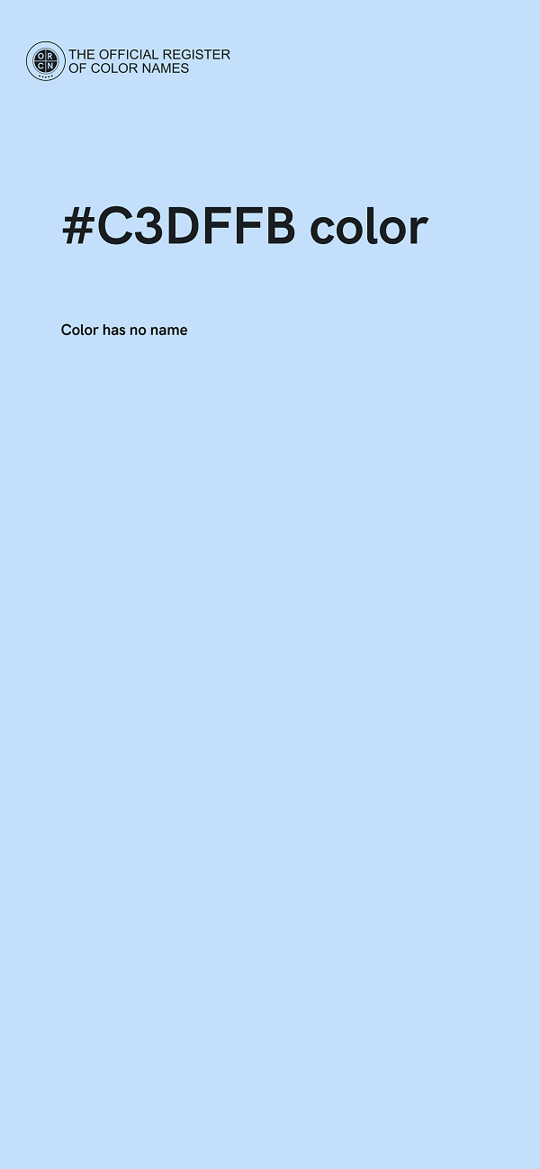 #C3DFFB color image
