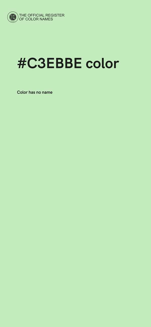 #C3EBBE color image