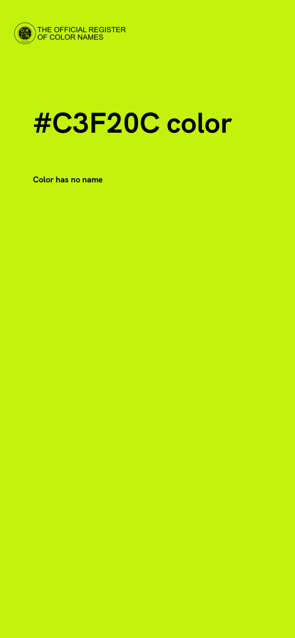 #C3F20C color image