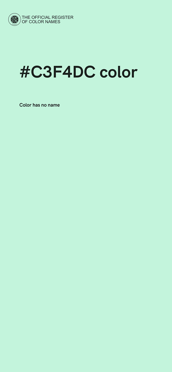 #C3F4DC color image
