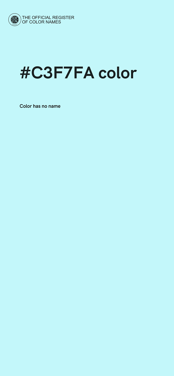#C3F7FA color image