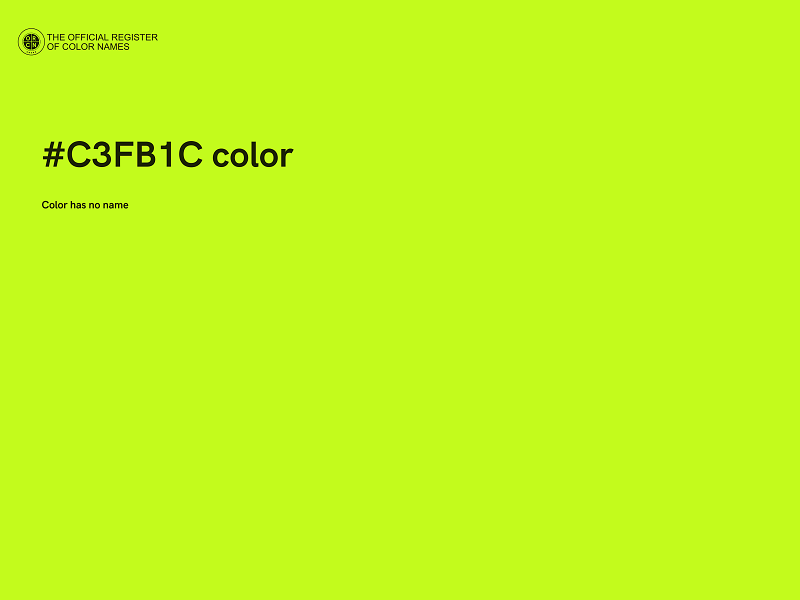 #C3FB1C color image