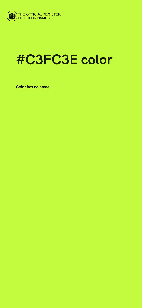 #C3FC3E color image