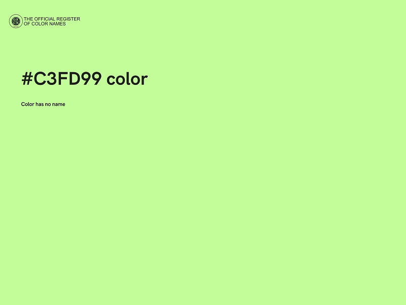 #C3FD99 color image