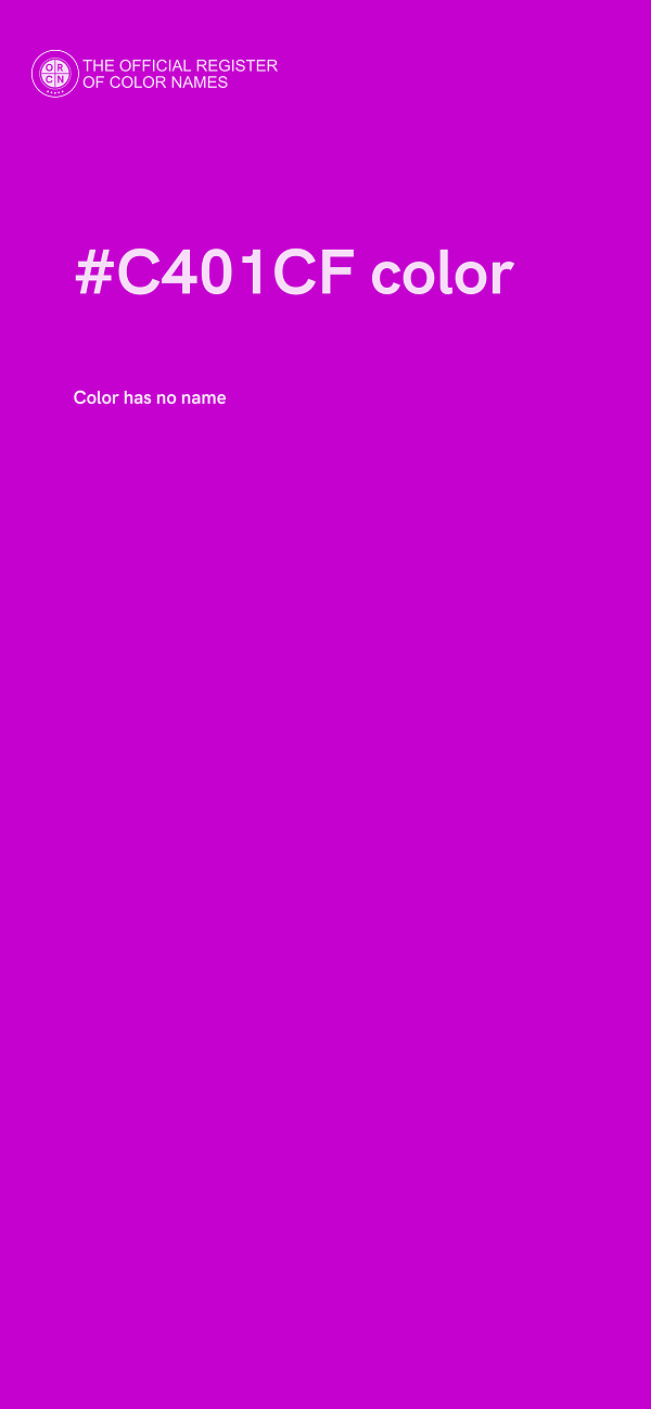 #C401CF color image