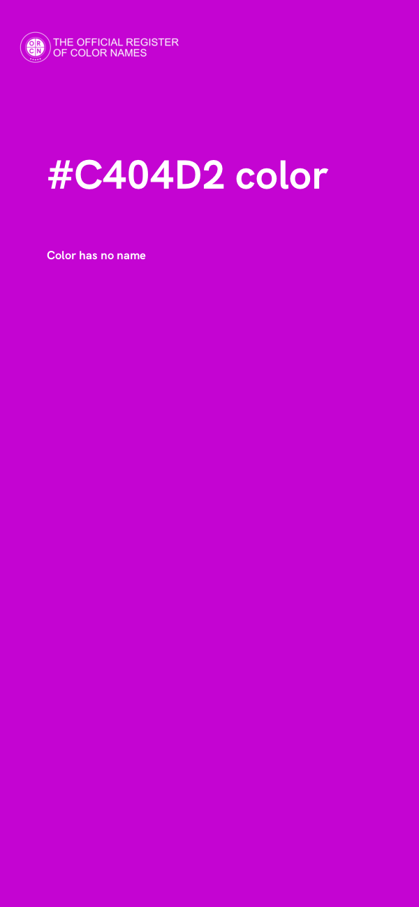 #C404D2 color image