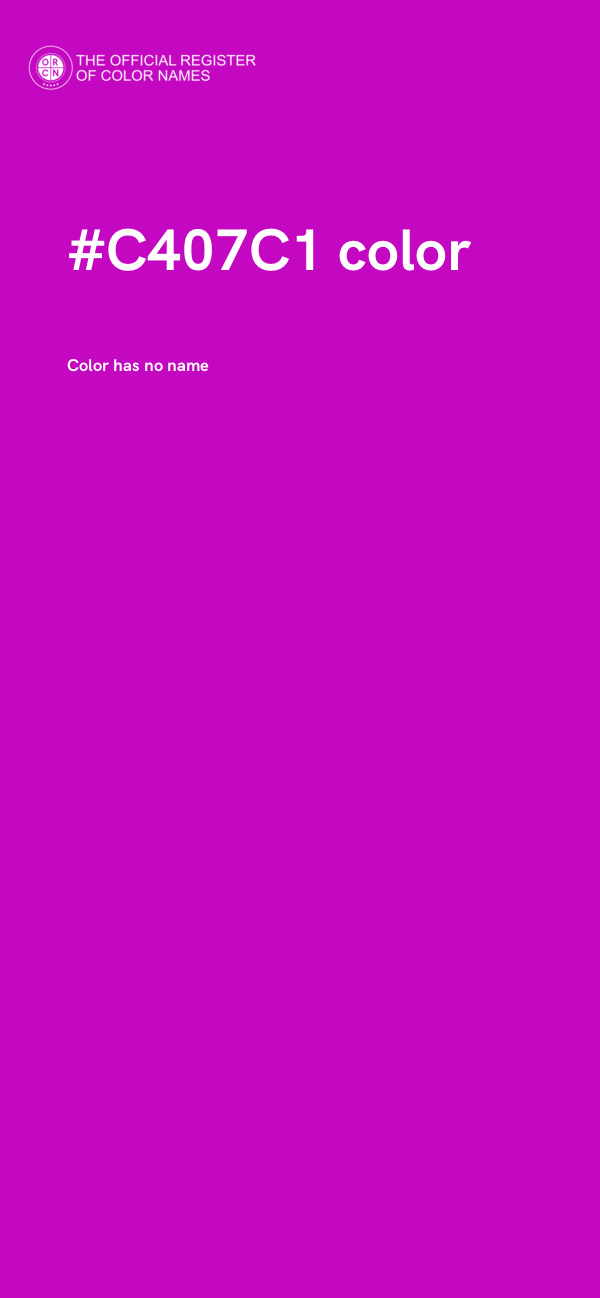 #C407C1 color image
