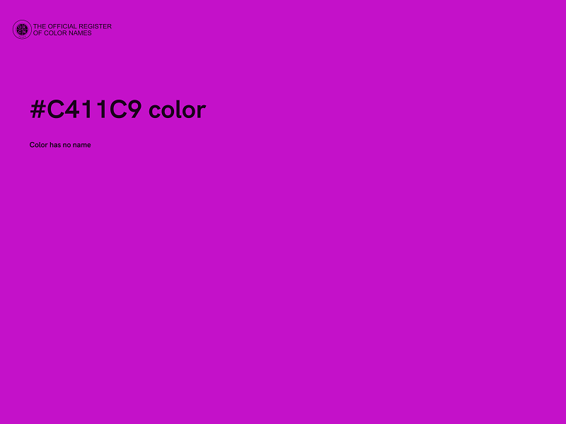 #C411C9 color image