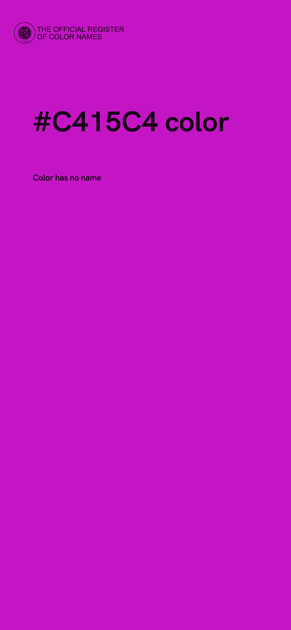 #C415C4 color image