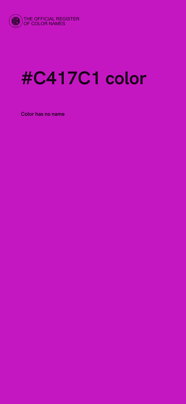 #C417C1 color image