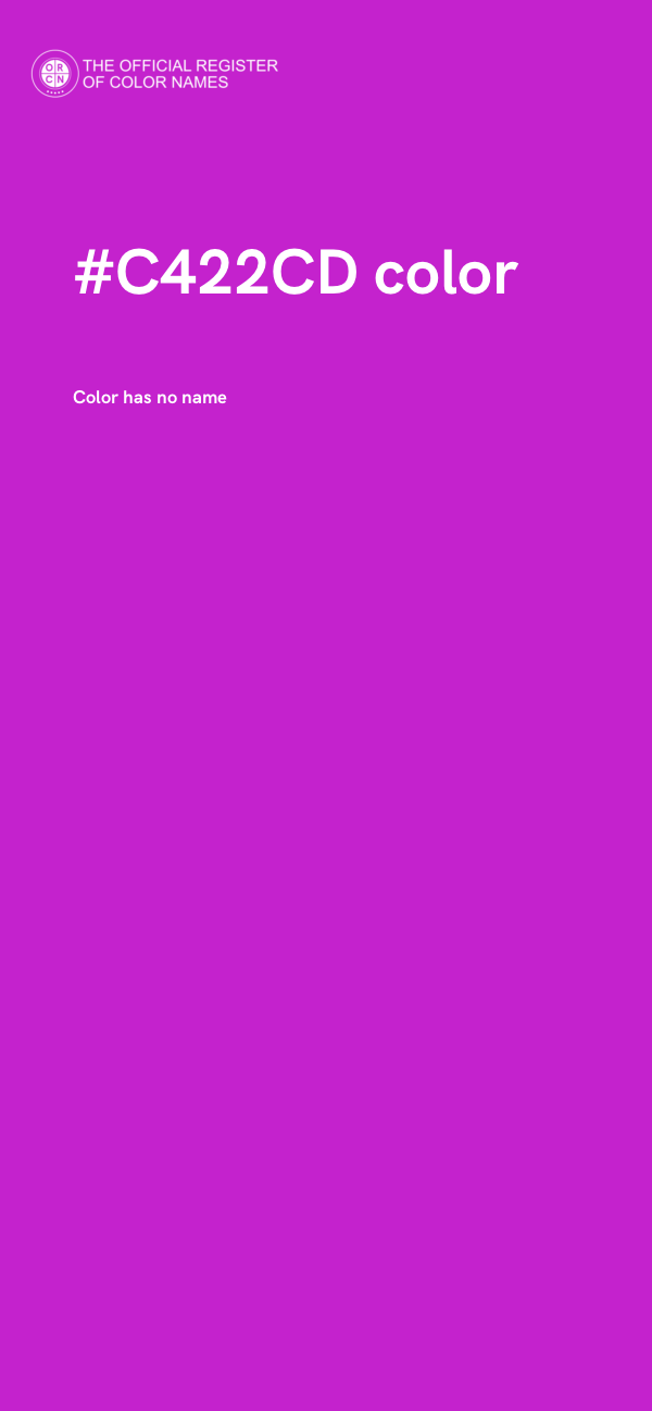 #C422CD color image