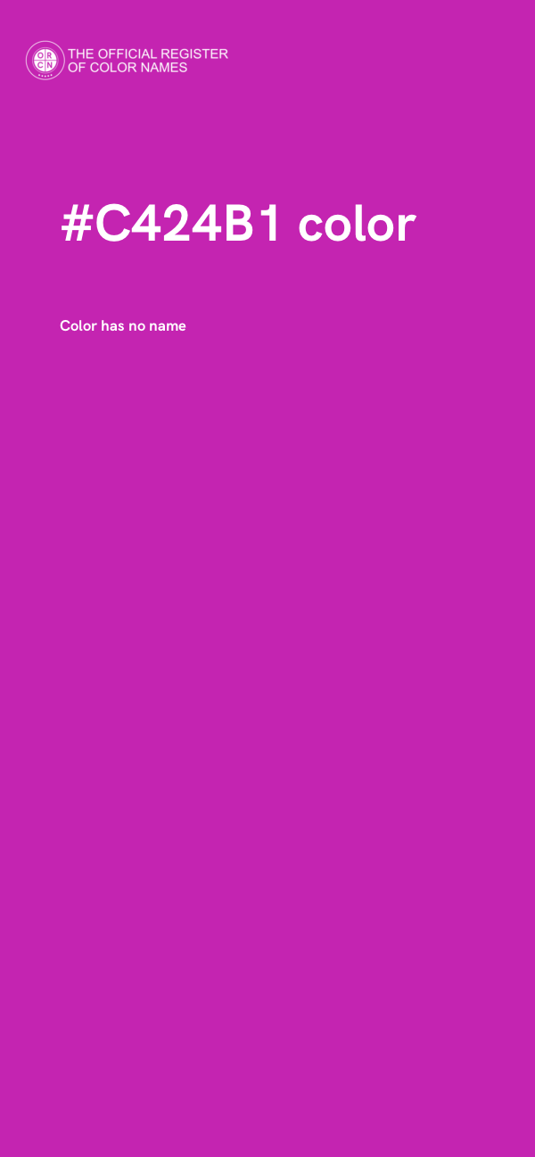 #C424B1 color image