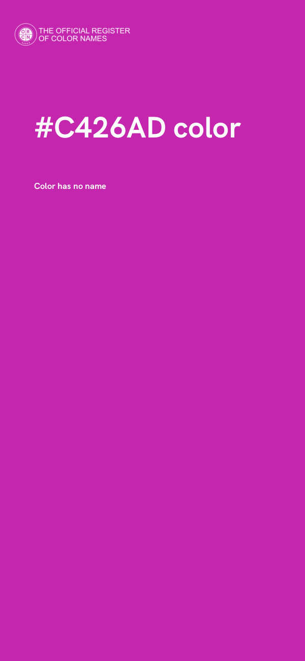 #C426AD color image